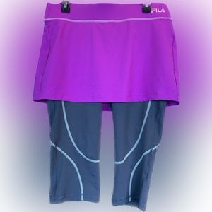 Fila Sport Capri/Skort in one! Women’s size M